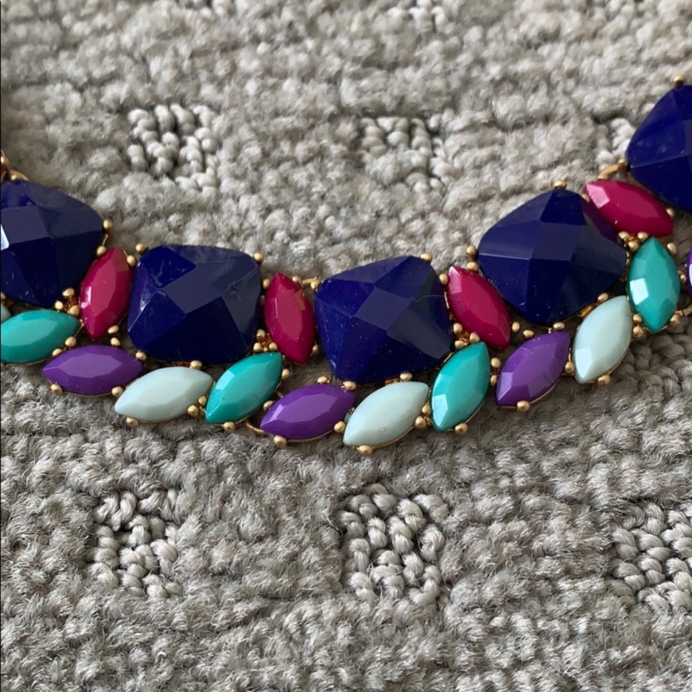J Crew Rhinestone Necklace - Picture 2 of 3